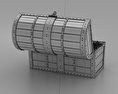 Baú de tesouro Modelo 3d