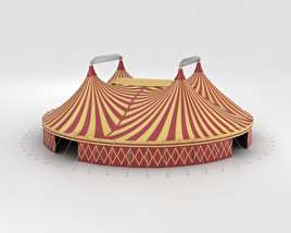 Circus Tent 3D model