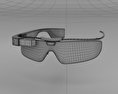 Google Glass Enterprise Edition Black 3d model