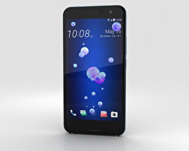 HTC U11 Amazing Silver 3Dモデル