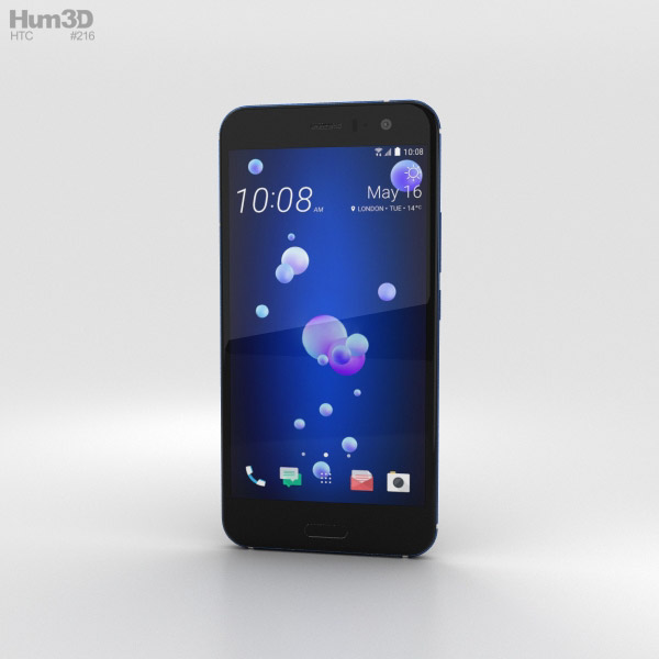 HTC U11 Sapphire Blue 3D model