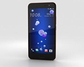 HTC U11 Solar Red Modèle 3D