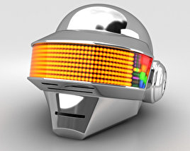 Daft Punk Thomas Helmet 3D model