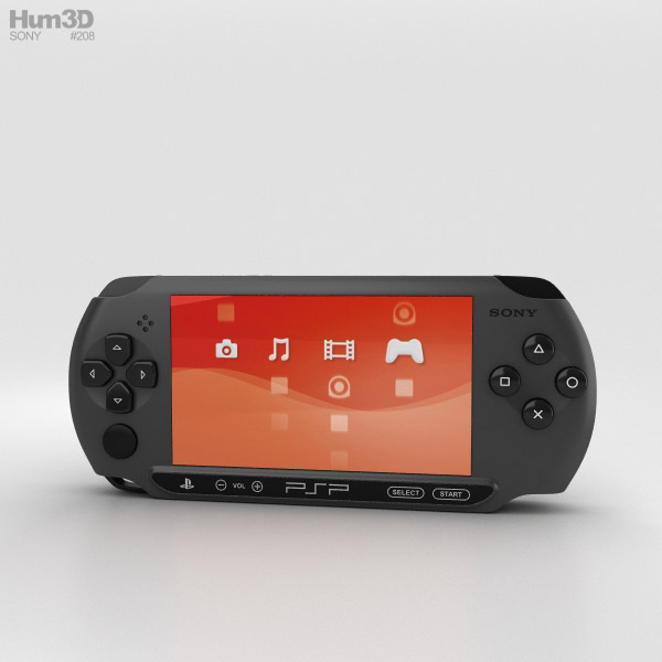 Sony PlayStation Portable 3D-Modell