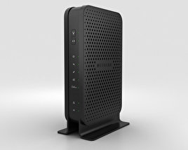 NetGear C3000 Wifiケーブルモデムルーター 3Dモデル