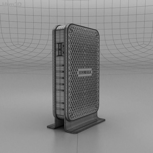 Netgear C3000 Wi Fi Cable Modem Router 3d Model Electronics On Hum3d