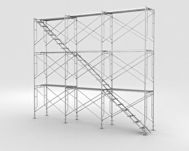 Scaffolding 3D model