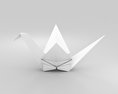 Grulla de origami Modelo 3D