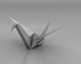 Grulla de origami Modelo 3D