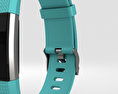 Fitbit Charge 2 Teal 3d model