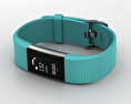 Fitbit Charge 2 Teal 3D модель