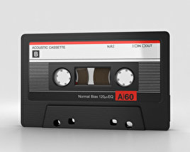 Cassette 3D model