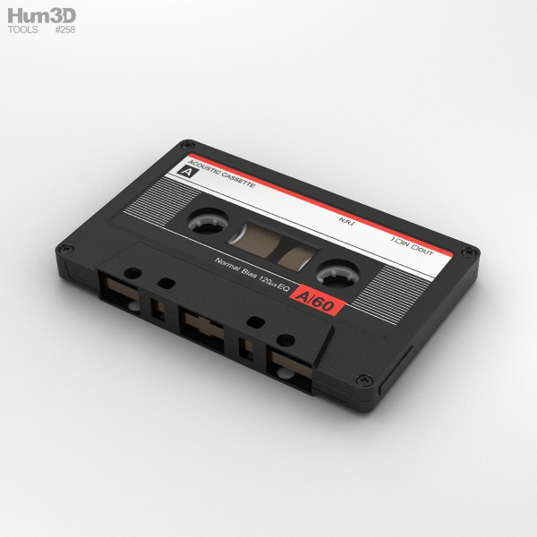 Cassette 3D model - Electronics on Hum3D