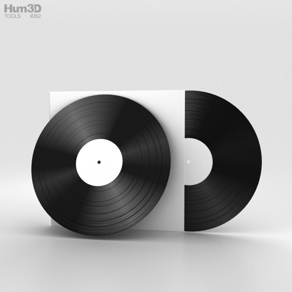 Vinyl Record 3D model