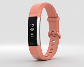 FitBit Alta HR Coral 3D model