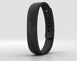 Fitbit Flex 2 Black 3D model