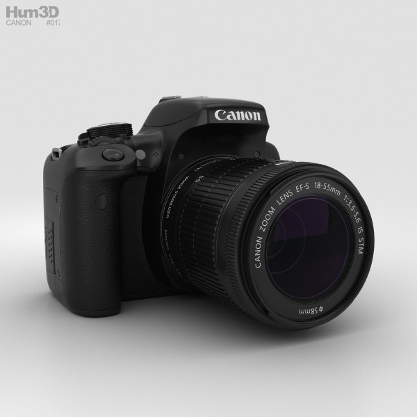 Canon EOS Rebel T6i 3D модель