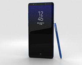 Samsung Galaxy Note 8 Deepsea Blue Modèle 3D