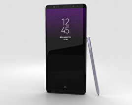 Samsung Galaxy Note 8 Orchid Grey Modelo 3d