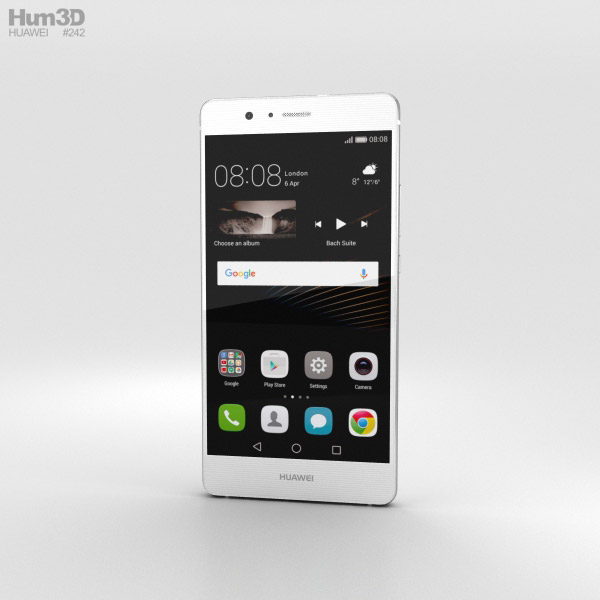 Huawei P9 Lite White 3D model