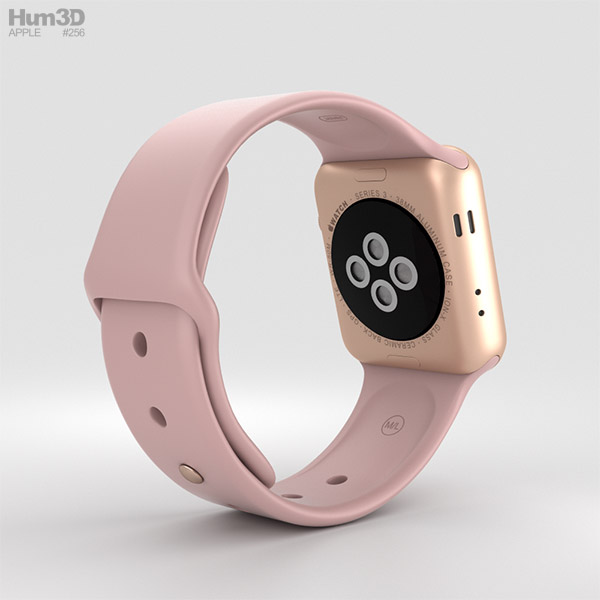 Apple watch 38mm series 3 pink clearance