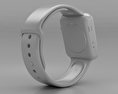Apple Watch Series 3 42mm GPS + Cellular Silver Aluminum Case Fog Sport Band 3d model
