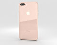 Apple iPhone 8 Plus Gold Modello 3D