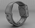 Apple Watch Edition Series 3 38mm GPS Gray Ceramic Case Gray/Black Sport Band 3d model