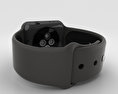 Apple Watch Edition Series 3 38mm GPS Gray Ceramic Case Gray/Black Sport Band Modelo 3d