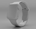 Apple Watch Edition Series 3 42mm GPS Gray Ceramic Case Gray/Black Sport Band 3D-Modell