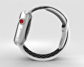 Apple Watch Series 3 Nike+ 42mm GPS Silver Aluminum Case Pure Platinum/Black Sport Band 3d model