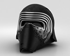 Kylo Ren Casco Modelo 3D