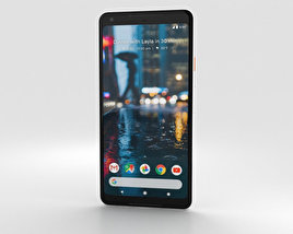 Google Pixel 2 XL Black & White Modelo 3d