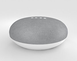 Google Home Mini Chalk 3D model