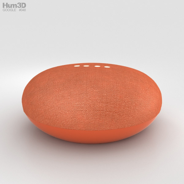 Google Home Mini Coral 3D model
