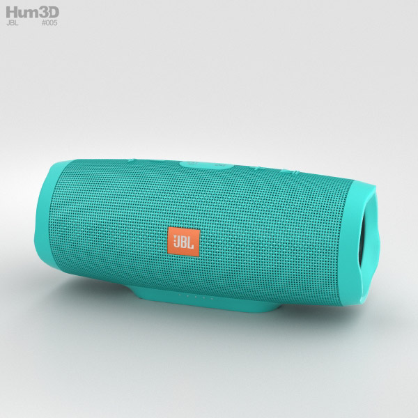 JBL Charge 3 Teal 3D model