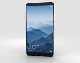 Huawei Mate 10 Schwarz 3D-Modell