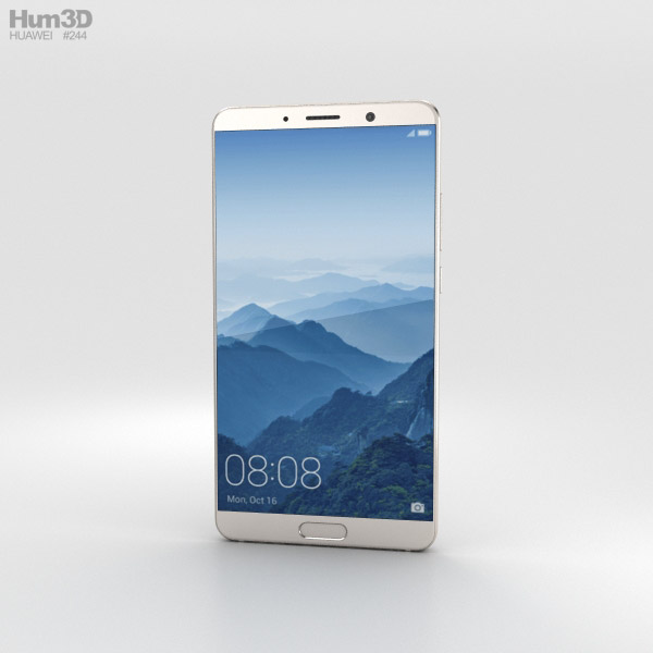 Huawei Mate 10 Champagne Gold 3D model