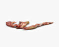 Fried Bacon 3d model