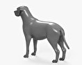 Labrador Retriever Nero Modello 3D