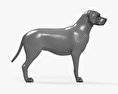 Labrador Retriever Nero Modello 3D