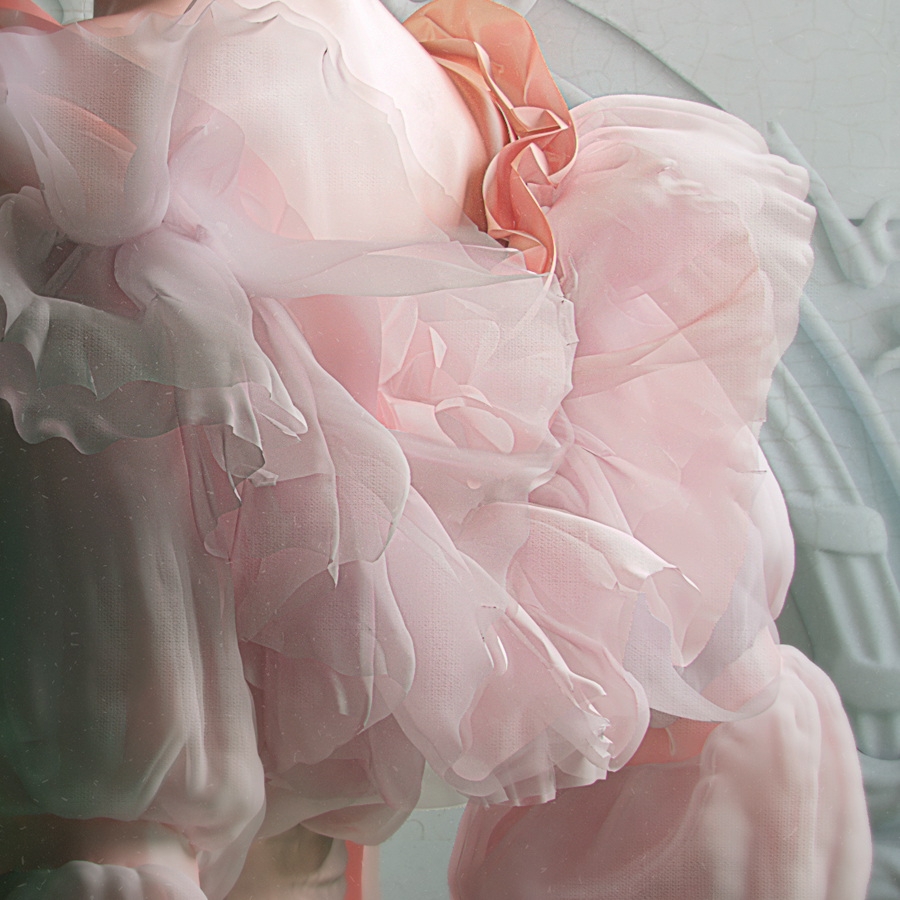 Pink dress by Marianna Yakimova