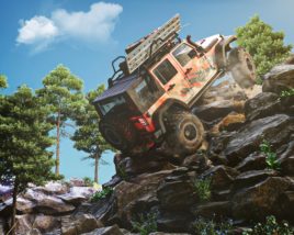 Rock Climbing Jeep