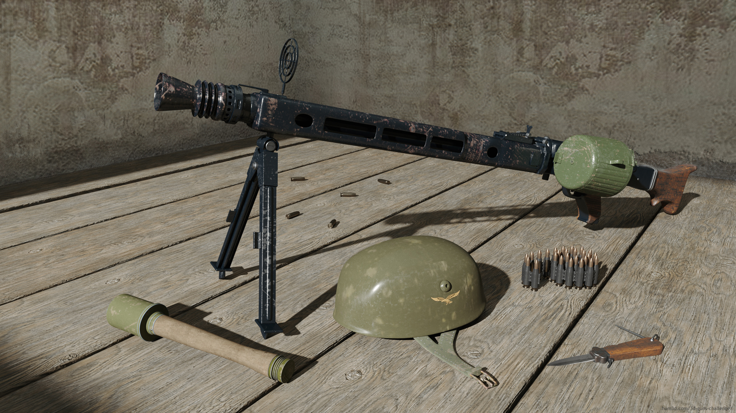 MG 42 3d art