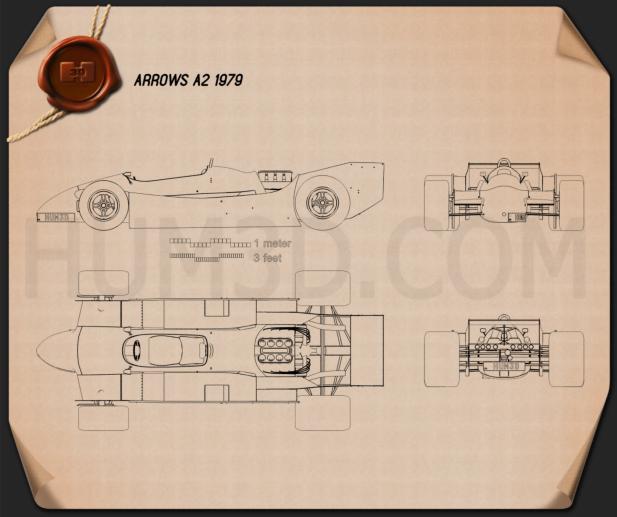 Arrows A2 1979 Blueprint