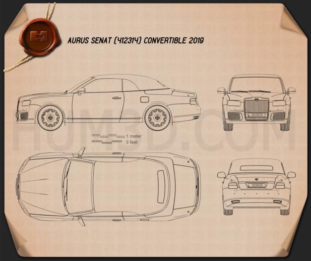 Aurus Senat Cabriolet 2019 Plan