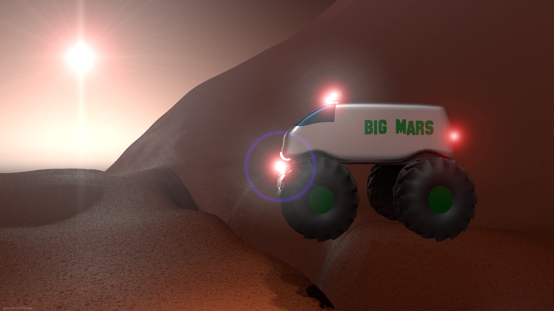 Big Mars 3d art