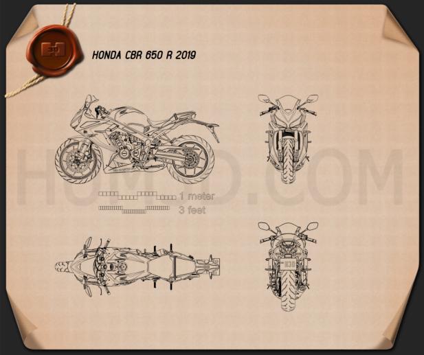 Honda CBR650R 2019 Plan