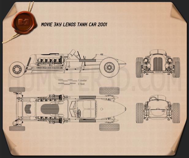 Blastolene Special Jay Leno Tank Car 2001 Planta