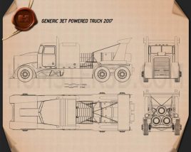 Jet Powered Truck 2017 Blueprint